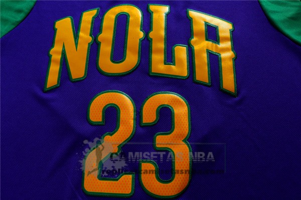 Camiseta Manga Corta Pelicans Davis Purpura